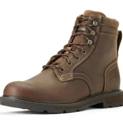 Ariat Men's Groundbreaker 6" Soft Toe Work Boot - - 10016256