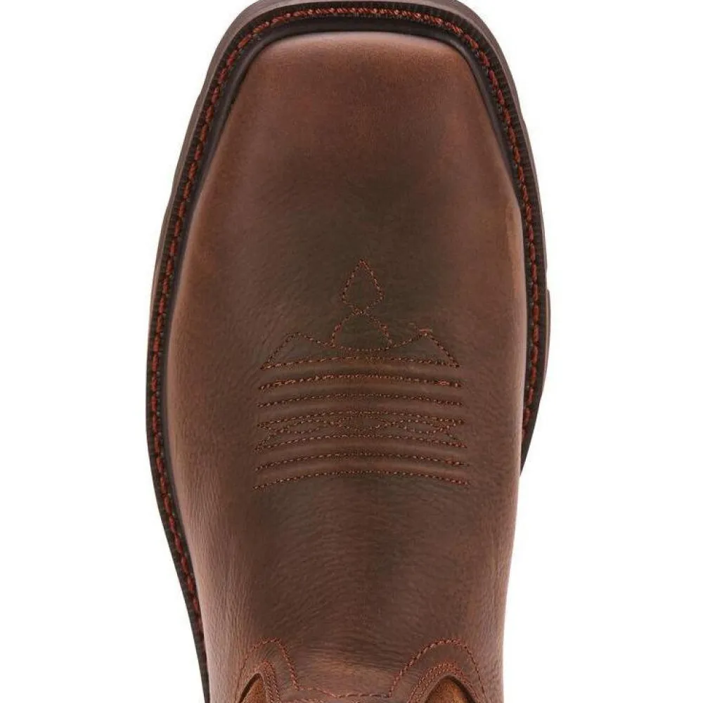 Ariat Men's Groundbreaker 10" Wide Sqr Stl Toe WP Work Boot - 10024992