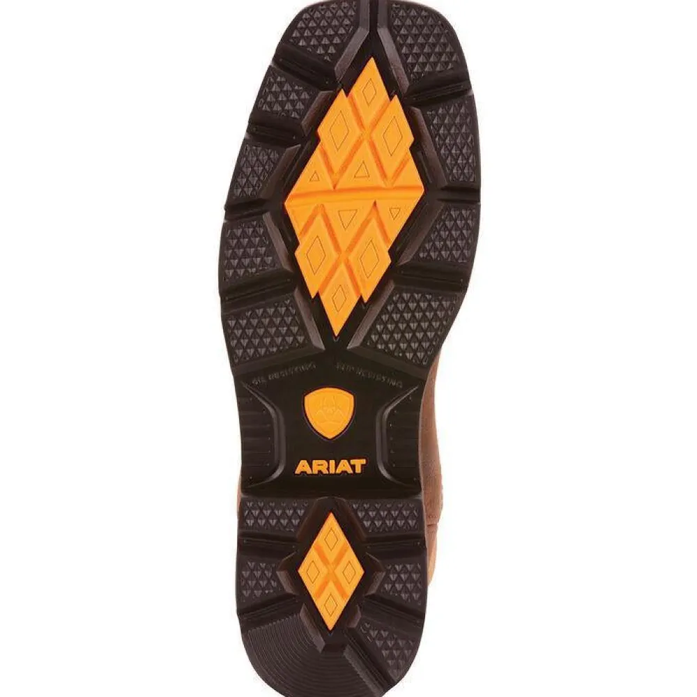 Ariat Men's Groundbreaker 10" Wide Sqr Western Work Boot- 10024984