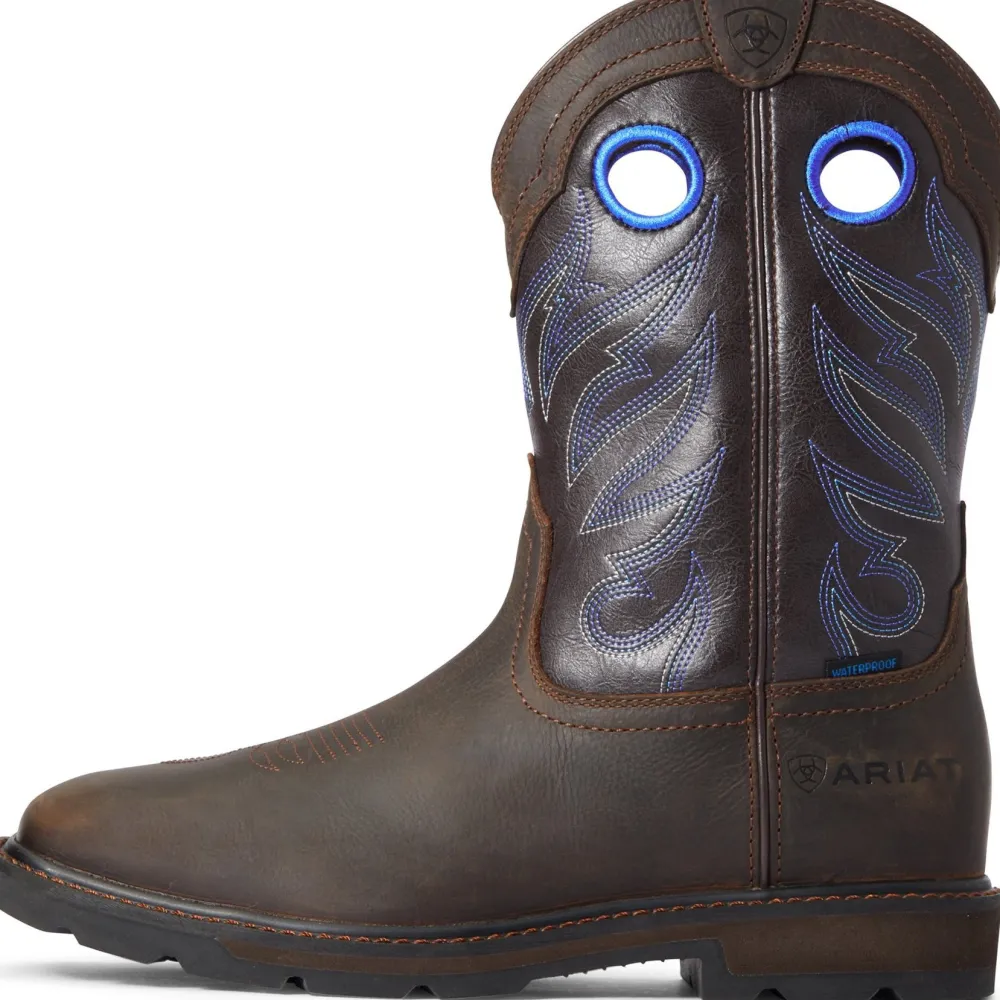 Ariat Men's Groundwork 11" Soft Toe WP Western Work Boot - 10034724