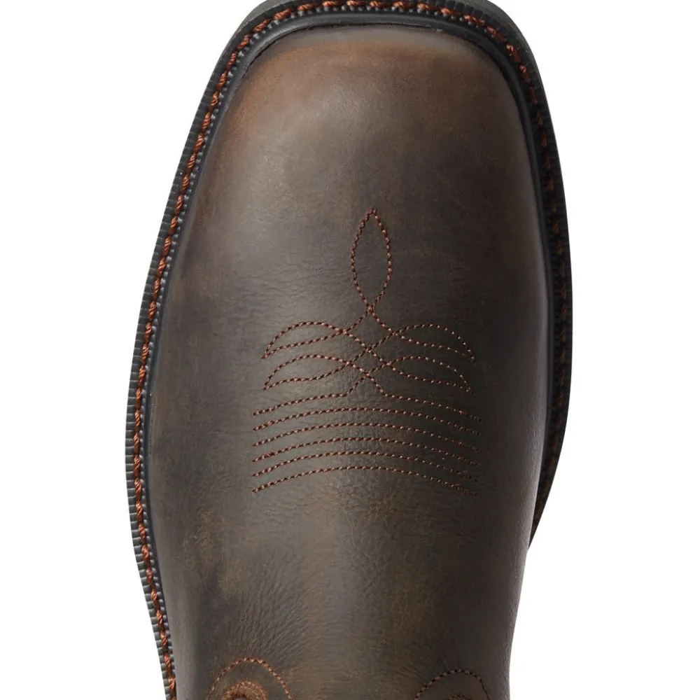 Ariat Men's Groundwork 11" Soft Toe WP Western Work Boot - 10034724