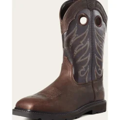 Ariat Men's Groundwork Soft Toe Western Work Boot -- 10034718