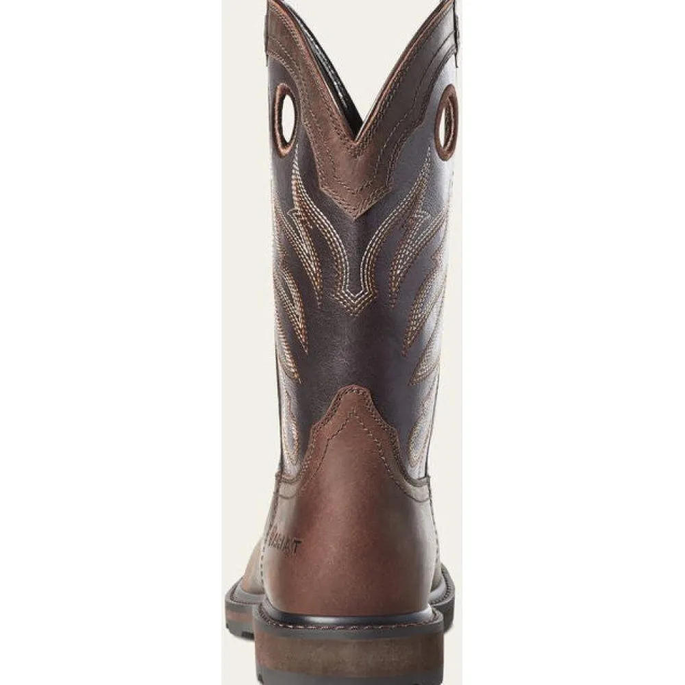 Ariat Men's Groundwork Soft Toe Western Work Boot -- 10034718
