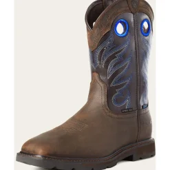 Ariat Men's Groundwork ST Waterproof Western Work Boot - - 10034720