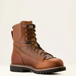 Women Ariat Men's Longview Shock Shield 8" Soft Toe WP Work Boot - 10053818