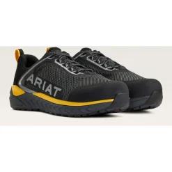 Ariat Men's Outpace Sd CT Safety Slip Resist Work Shoe -Charcoal- 10040319