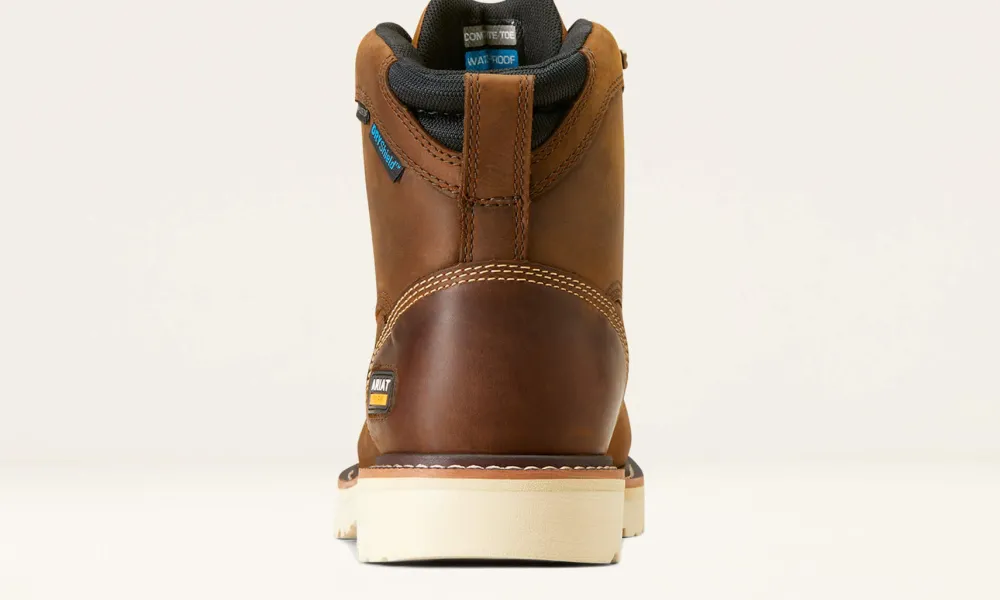 Ariat Men's Rebar Lift 6" Comp Toe WP Work Boot - - 10046876