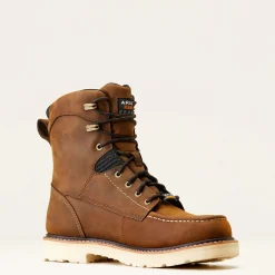 Ariat Men's Rebar Lift 8" Soft Toe WP Work Boot - - 10047029