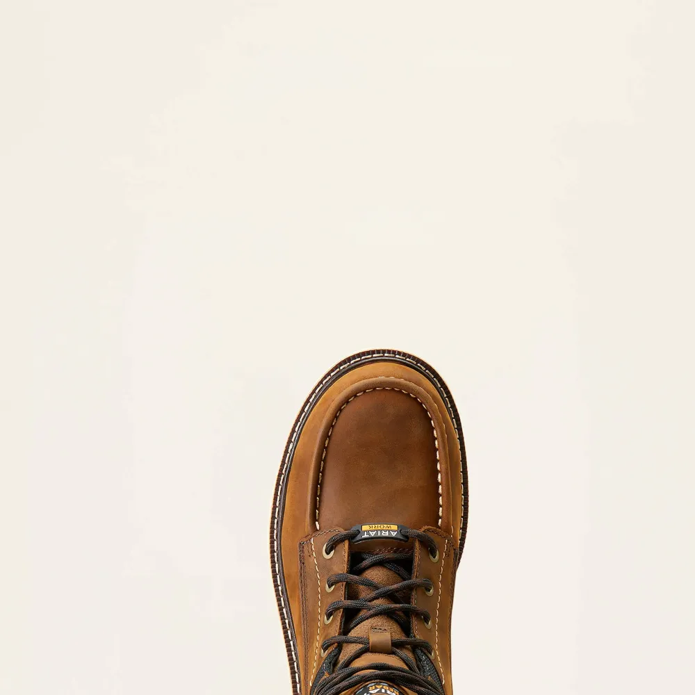 Ariat Men's Rebar Lift 8" Soft Toe WP Work Boot - - 10047029