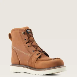 Ariat Men's Rebar Wedge 6" Soft Toe WP Work Boot - Aged - 10044539