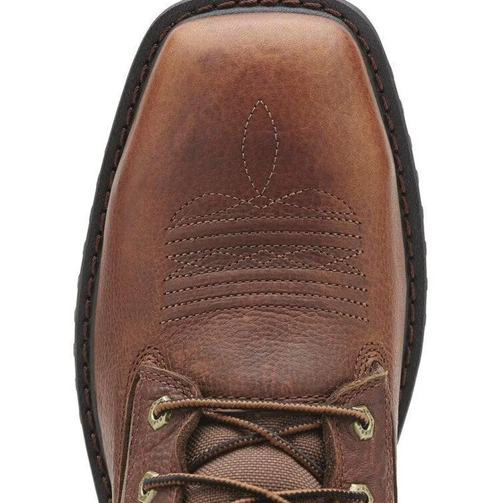 Ariat Men's RigTek 8" Wide Comp Toe Western Work Boot- - 10012927