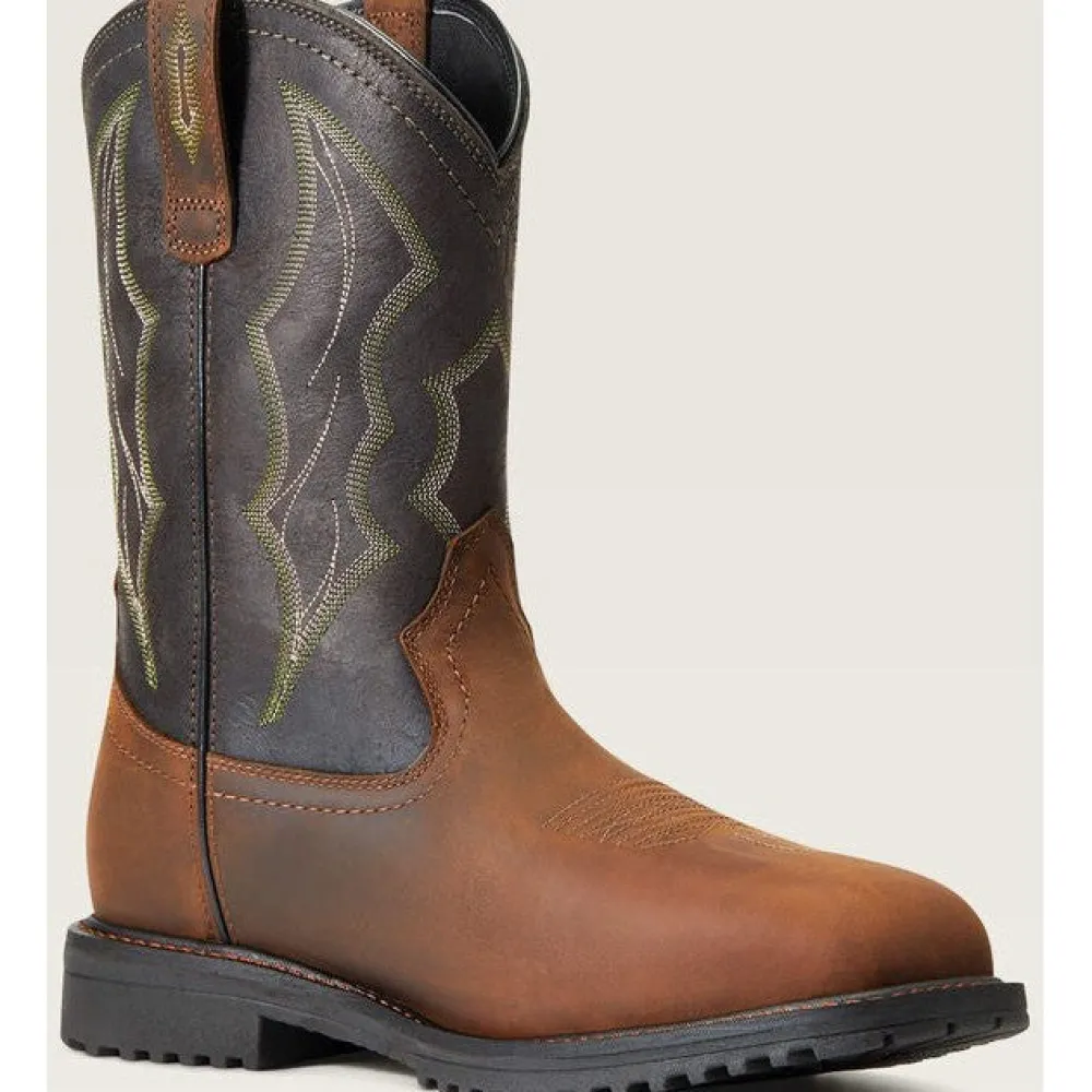 Ariat Men's Rigtek Wide Comp Toe Western Work Boot -- 10034156