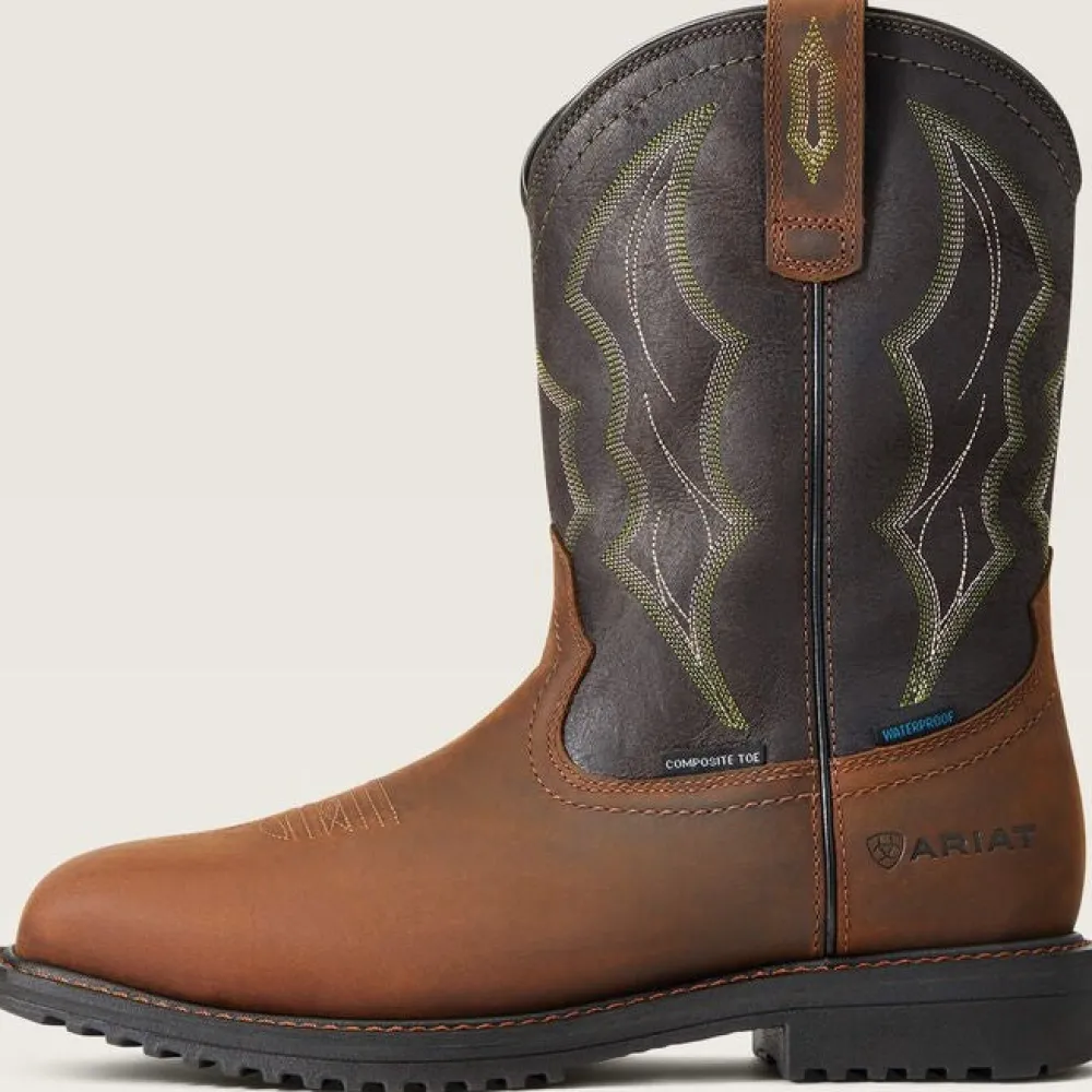 Ariat Men's Rigtek Wide Comp Toe Western Work Boot -- 10034156