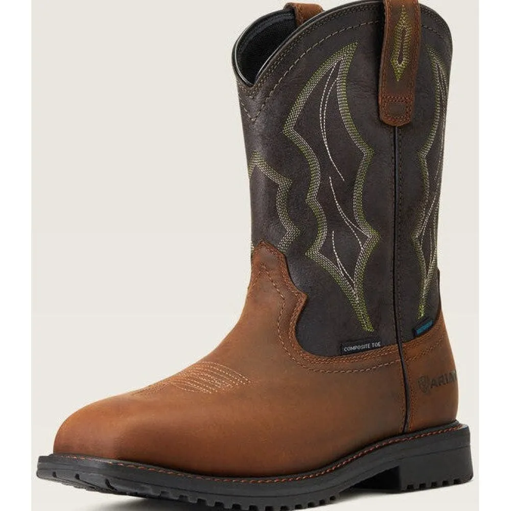 Ariat Men's Rigtek Wide Comp Toe Western Work Boot -- 10034156