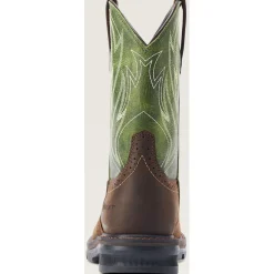 Ariat Men's Sierra Shock Shield Steel Toe Western Work Boot - Brown - 10042541
