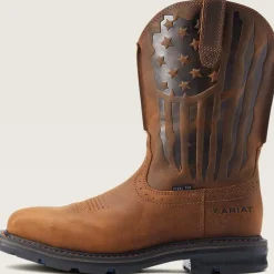 Ariat Men's Sierra Shock Shield Patriot ST Western Work Boot -- 10044426