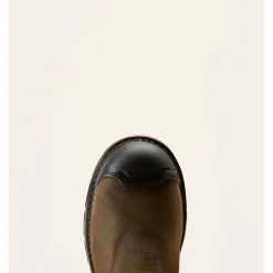 Women Ariat Men's Stump Jumper BOA Comp Toe WP Work Boot- Coffee- 10048061