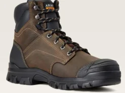 Ariat Men's Treadfast 6" Soft Toe WP Slip Resist Work Boot - - 10040266