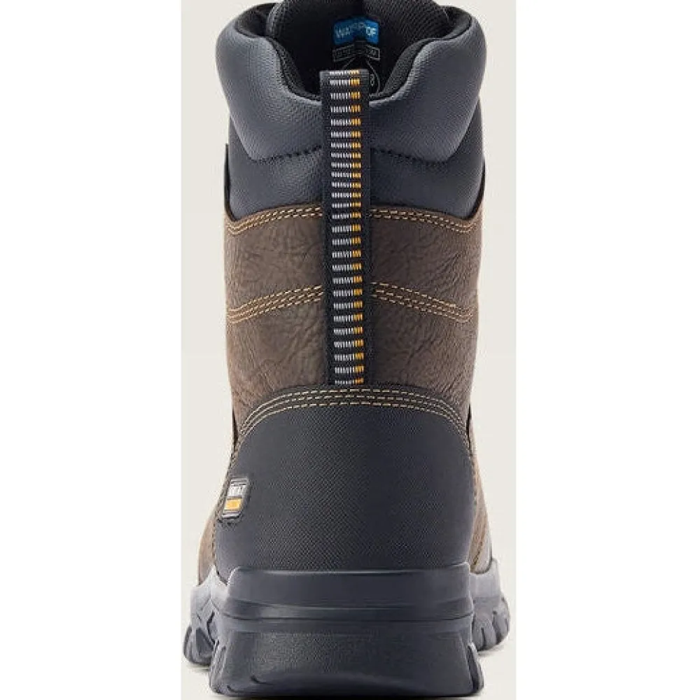 Ariat Men's Treadfast 8" Soft Toe WP Slip Resist Work Boot - - 10042484