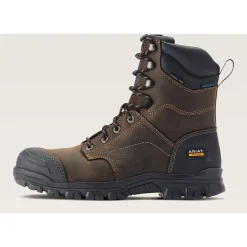 Ariat Men's Treadfast 8" Steel Toe WP Slip Resist Work Boot - - 10042496
