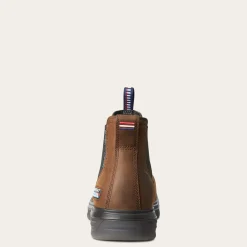 Ariat Men's Turbo Chelsea Carbon Toe WP USA Assembled Work Boot - - 10036738