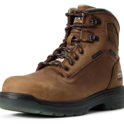 Ariat Men's Turbo H2O CSA 6" Carbon Toe WP PR Work Boot - Bark - 10029132