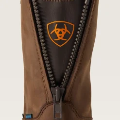 Ariat Men's Turbo Moc Toe Carbon Toe WP Work Boot - Mocha - 10040396