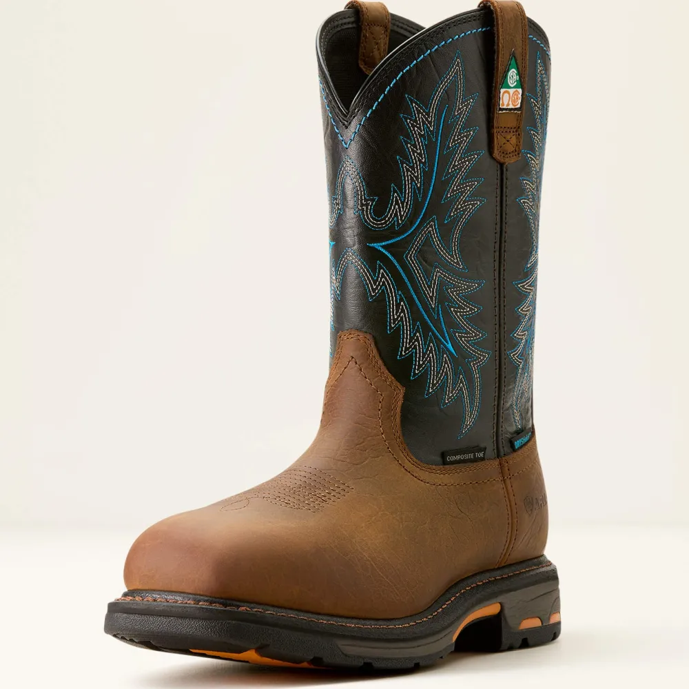 Ariat Men's WorkHog 11" Comp Toe WP CSA Western Work Boot - 10042554