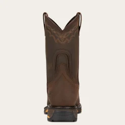 Ariat Men's WorkHog 10" Comp Toe WP Western Work Boot - Oily - 10001200