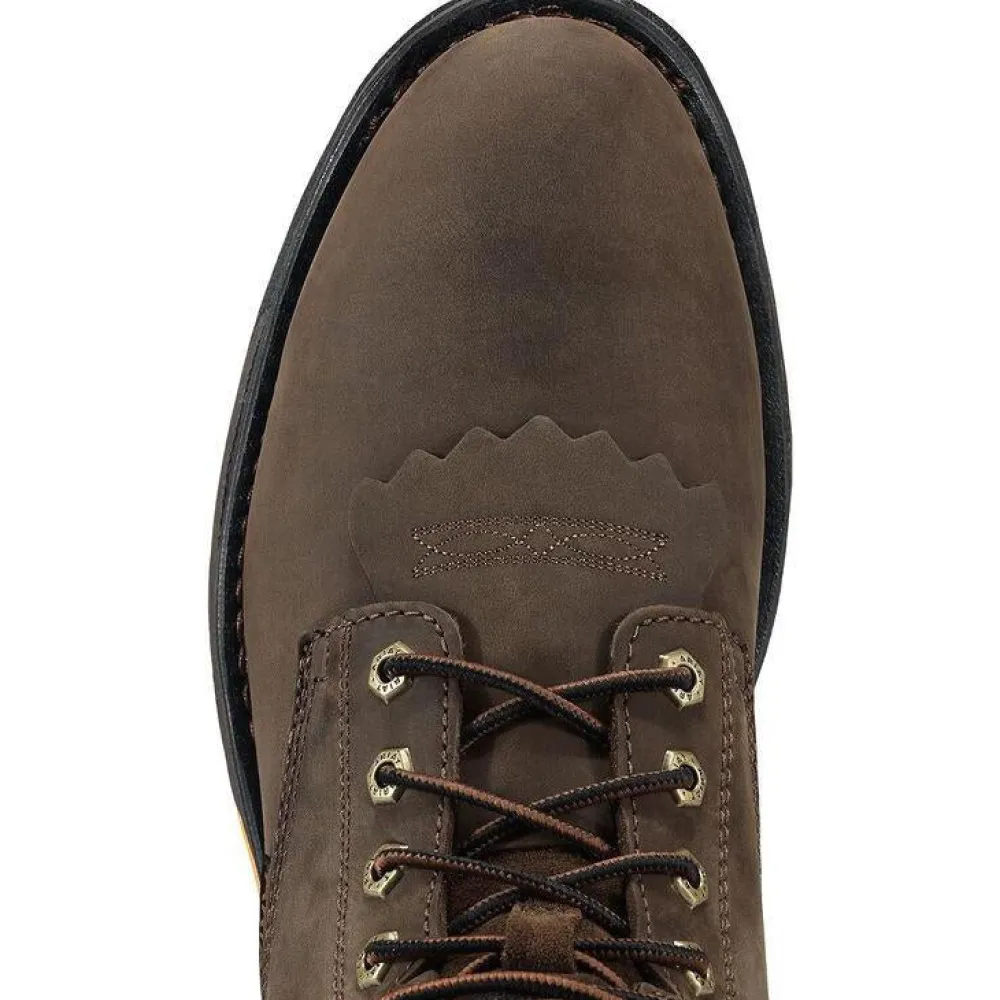 Ariat Men's WorkHog 8" Soft Toe WP Western Work Boot - Oily - 10011939
