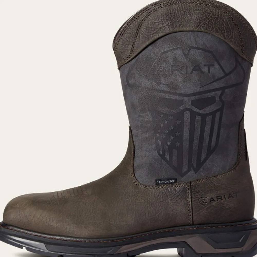 Ariat Men's WorkHog Xt Incognito CT Western Work Boot - Coffee - 10038223