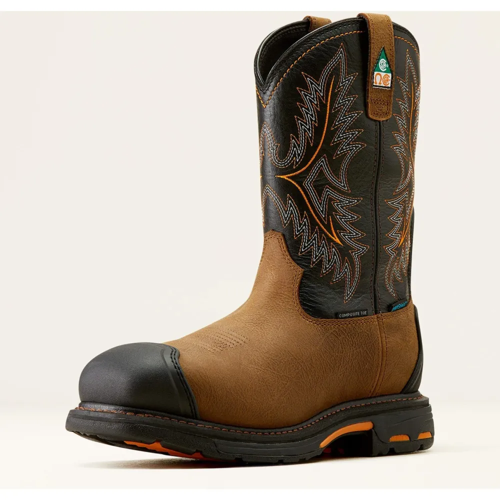Ariat Men's WorkHog XTR 11" Comp Toe WP CSA PR Western Work Boot- 10042491