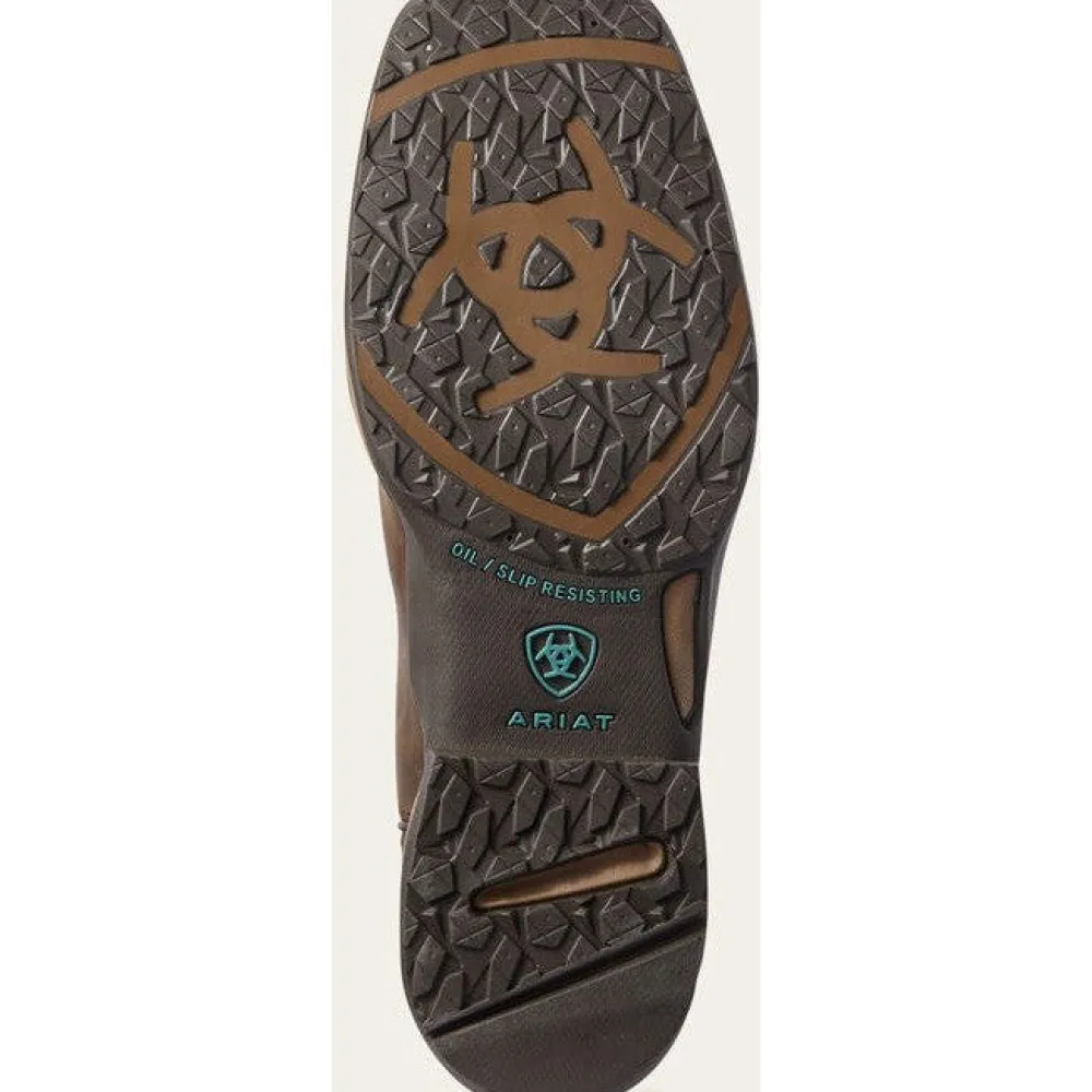Ariat Women's Anthem VentTEK Comp Toe Work Boot -Chocolate- 10031663