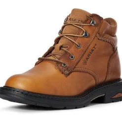 Ariat Women's Macey 5" Soft Toe Work Boot - Dark Peanut - 10005947
