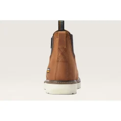 Ariat Women's Rebar Wedge Comp Toe WP Chelsea Work Boot -Aged - 10042564