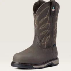 Women Ariat Women's Riveter CSA Pull-On Comp Toe WP 400G Ins PR Work Boot - 10036708
