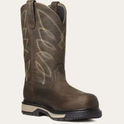 Women Ariat Women's Riveter Pull-On Comp Toe CSA WP PR Work Boot - - 10035774