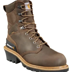 Women Carhartt Men's 8" Comp Toe WP Ins Climbing Work Boot - - CML8369