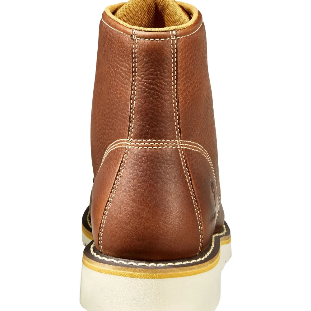 Women Carhartt Men's 6" Soft Toe Waterproof Wedge Work Boot - - CMW6175