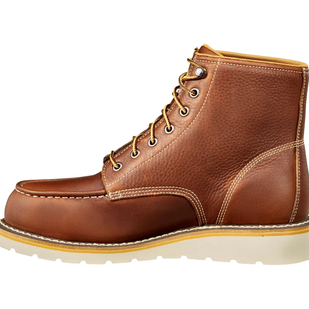 Women Carhartt Men's 6" Soft Toe Waterproof Wedge Work Boot - - CMW6175