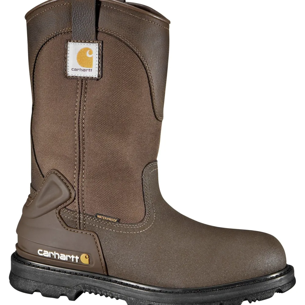 Women Carhartt Men's 11" Steel Toe WP Wellington Work Boot - - CMP1270