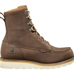 Women Carhartt Men's 8" WP Soft Toe Wedge Work Boot - Dark - FW8095-M