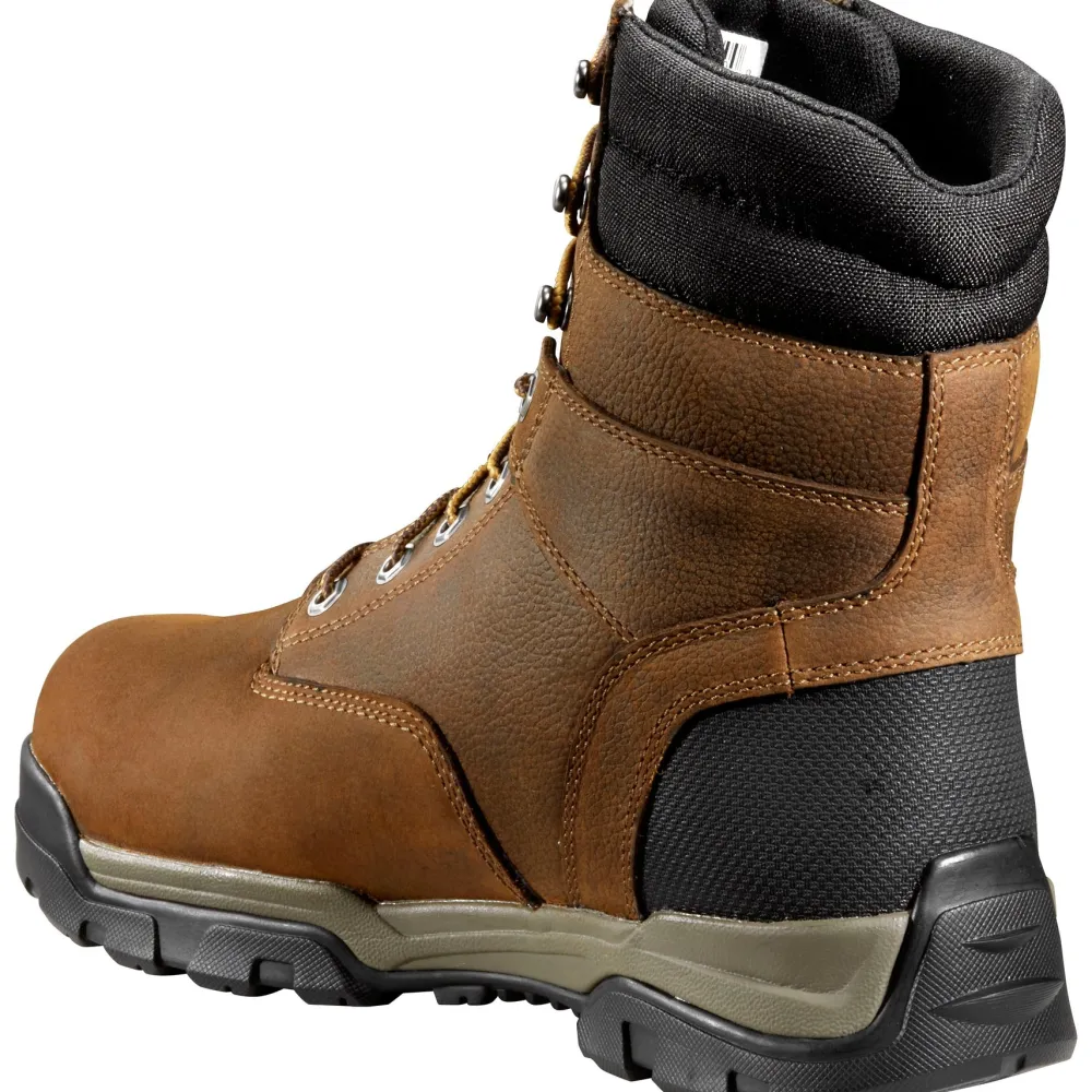 Carhartt Men's Ground Force 8" Soft Toe WP 600G Ins Work Boot- CME8047