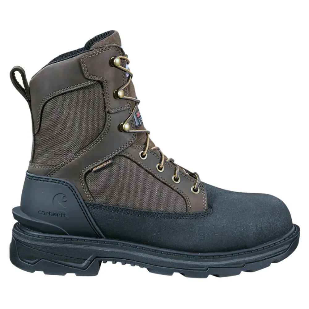 Carhartt Men's Ironwood 8" WP Alloy Toe Work Boot - Dark - FT8509-M