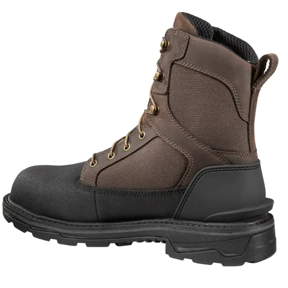 Carhartt Men's Ironwood 8" WP Alloy Toe Work Boot - Dark - FT8509-M