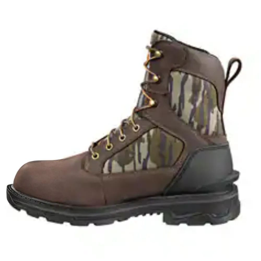 Carhartt Men's Ironwood Camo 8" Soft Toe WP Work Boot -Mossy Oak- FT8002-M