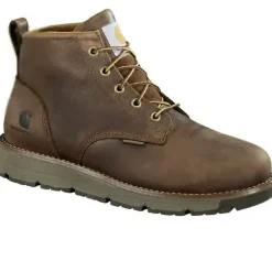 Women Carhartt Men's Millbrook Soft Toe WP Wedge Work Boot -Brown- FM5004-M