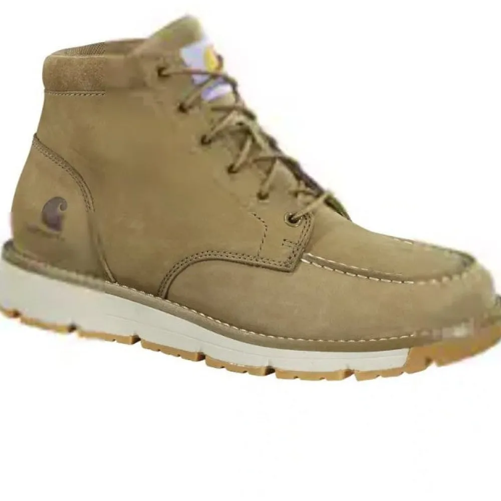 Women Carhartt Men's Millbrook Soft Toe Wedge Work Boot - Khaki - FM5012-M