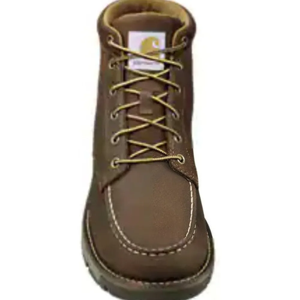 Women Carhartt Men's Millbrook Steel Toe Wedge Work Boot - Brown - FM5210-M