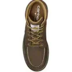 Women Carhartt Men's Millbrook Steel Toe Wedge Work Boot - Brown - FM5210-M